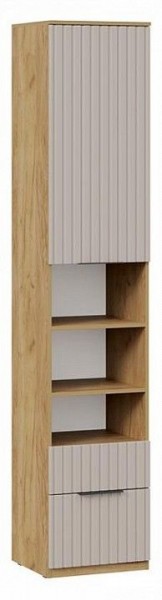 Шкаф комбинированный Хилтон Исп. 2 в Коротчаево - korotchaevo.ok-mebel.com | фото 2