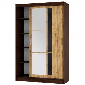 Шкаф-купе Денвер ШКК-03 (венге/крафт) в Коротчаево - korotchaevo.ok-mebel.com | фото 2