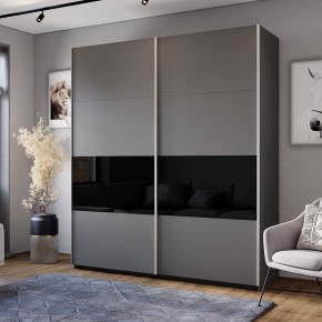 Шкаф-купе Харви ШКК-10 (графит) в Коротчаево - korotchaevo.ok-mebel.com | фото