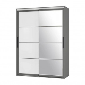 Шкаф-купе Крафт-6 1.6 м ШКК-06 (графит) в Коротчаево - korotchaevo.ok-mebel.com | фото 3
