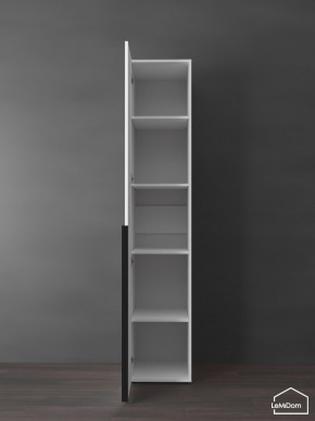 Шкаф Linnea MHR-1-2 2050х400х510 (Белый-М 11.1.2) в Коротчаево - korotchaevo.ok-mebel.com | фото 4