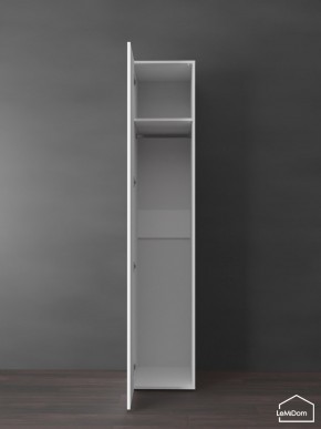Шкаф Linnea MHR-1PO 2050х400х510 (Белый-М 11.1.1) в Коротчаево - korotchaevo.ok-mebel.com | фото 5