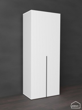 Шкаф Linnea MHR-2 2050х800х510 (Белый-М 11.1.1) в Коротчаево - korotchaevo.ok-mebel.com | фото