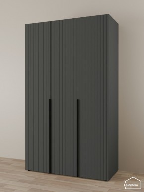 Шкаф Linnea MHR-3-1 2050х1200х510 (Графит-М 11.1.25) в Коротчаево - korotchaevo.ok-mebel.com | фото