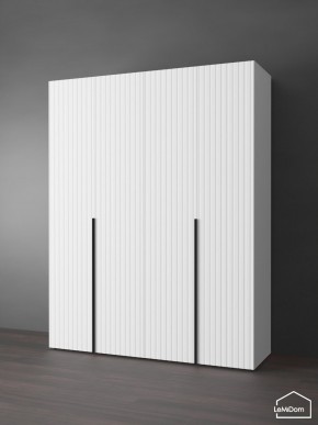 Шкаф Linnea MHR-4-1 2050х1600х510 (Белый-М 11.1.2) в Коротчаево - korotchaevo.ok-mebel.com | фото