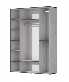 Шкаф Норден 1600 (Дуб Крафт Белый) в Коротчаево - korotchaevo.ok-mebel.com | фото 2