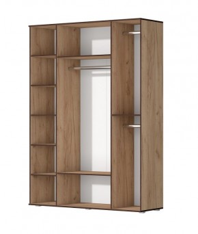 Шкаф Норден 1600 (Дуб Крафт золотой) в Коротчаево - korotchaevo.ok-mebel.com | фото 2