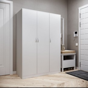 Шкаф ОРИОН трехдверный, цвет белый в Коротчаево - korotchaevo.ok-mebel.com | фото 2