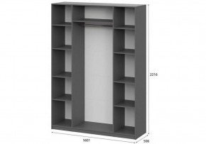 Шкаф платяной Даиго в Коротчаево - korotchaevo.ok-mebel.com | фото 3