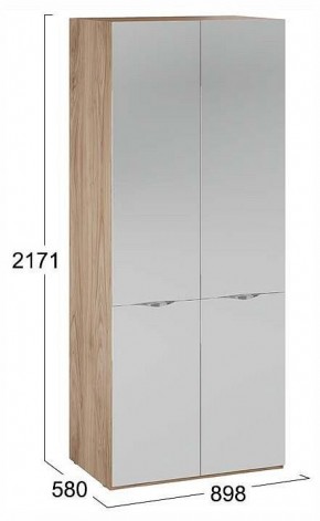 Шкаф платяной Глосс СМ-319.07.004 в Коротчаево - korotchaevo.ok-mebel.com | фото 4
