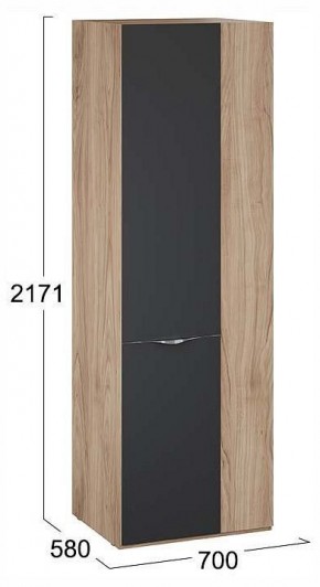Шкаф платяной Глосс СМ-319.07.006 в Коротчаево - korotchaevo.ok-mebel.com | фото 4