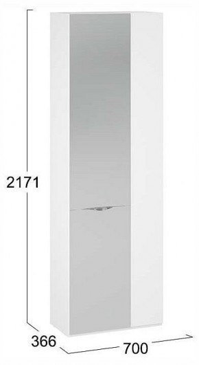 Шкаф платяной Глосс СМ-319.07.017 в Коротчаево - korotchaevo.ok-mebel.com | фото 4