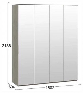 Шкаф платяной Либерти СМ-297.07.443 в Коротчаево - korotchaevo.ok-mebel.com | фото 4