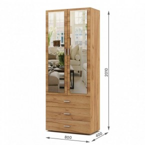 Шкаф платяной Мартин-6 в Коротчаево - korotchaevo.ok-mebel.com | фото 3