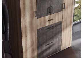 Шкаф платяной Паркинс в Коротчаево - korotchaevo.ok-mebel.com | фото 3