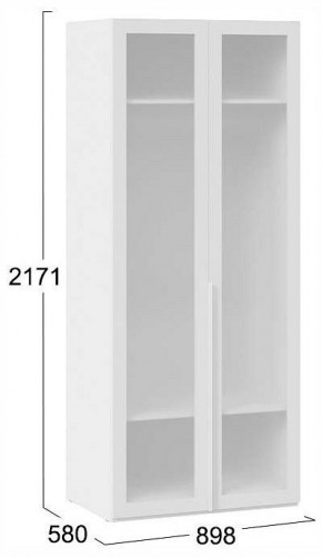 Шкаф платяной Порто СМ-393.07.009 в Коротчаево - korotchaevo.ok-mebel.com | фото 3
