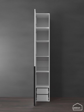 Шкаф с антресолью Linnea MHR-1A-4 2450х400х510 (Белый-М 11.1.1) в Коротчаево - korotchaevo.ok-mebel.com | фото 6