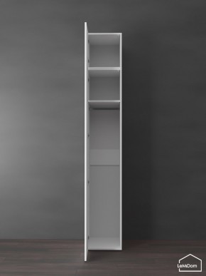 Шкаф с антресолью Linnea MHR-1POA-1 2450х400х510 (Белый-М 11.1.1) в Коротчаево - korotchaevo.ok-mebel.com | фото 4