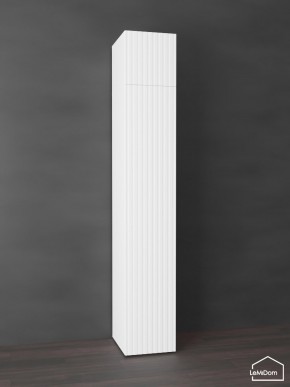 Шкаф с антресолью Linnea MHR-1POA-2 2450х400х510 (Белый-М 11.1.2) в Коротчаево - korotchaevo.ok-mebel.com | фото