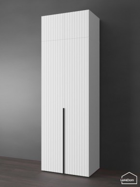 Шкаф с антресолью Linnea MHR-2A-1 2450х800х510 (Белый-М 11.1.2) в Коротчаево - korotchaevo.ok-mebel.com | фото