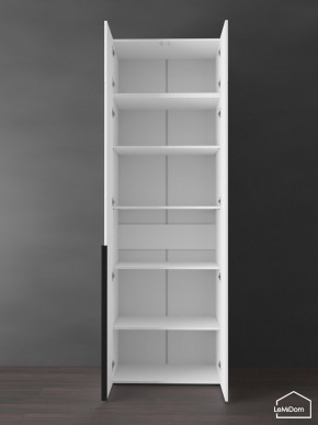 Шкаф с антресолью Linnea MHR-2A-2 2450х800х510 (Белый-М 11.1.2) в Коротчаево - korotchaevo.ok-mebel.com | фото 4