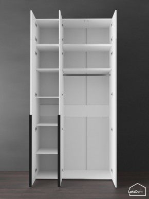 Шкаф с антресолью Linnea MHR-3A-1 2450х1200х510 (Белый-М 11.1.2) в Коротчаево - korotchaevo.ok-mebel.com | фото 5