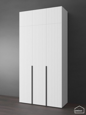 Шкаф с антресолью Linnea MHR-3A-2 2450х1200х510 (Белый-М 11.1.1) в Коротчаево - korotchaevo.ok-mebel.com | фото