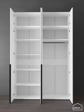 Шкаф с антресолью Linnea MHR-4A-1 2450х1600х510 (Белый-М 11.1.2) в Коротчаево - korotchaevo.ok-mebel.com | фото 4