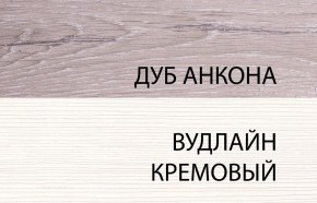 Шкаф угловой с полками 97х97, OLIVIA, цвет вудлайн крем/дуб анкона в Коротчаево - korotchaevo.ok-mebel.com | фото 4