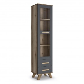 Шкаф-витрина 450 Вега Скандинавия в Коротчаево - korotchaevo.ok-mebel.com | фото 5
