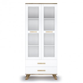 Шкаф-витрина 800 Вега Скандинавия в Коротчаево - korotchaevo.ok-mebel.com | фото 6