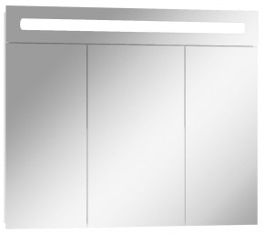 Шкаф-зеркало Аврора 85 с подсветкой LED Домино (DV8010HZ) в Коротчаево - korotchaevo.ok-mebel.com | фото 1