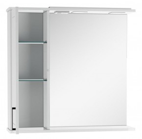 Шкаф-зеркало Charlie 80 левый Домино (DCh2516HZ) в Коротчаево - korotchaevo.ok-mebel.com | фото 2