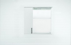 Шкаф-зеркало Charlie 80 левый Домино (DCh2516HZ) в Коротчаево - korotchaevo.ok-mebel.com | фото 5