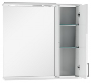 Шкаф-зеркало Charlie 80 правый Домино (DCh2520HZ) в Коротчаево - korotchaevo.ok-mebel.com | фото 2
