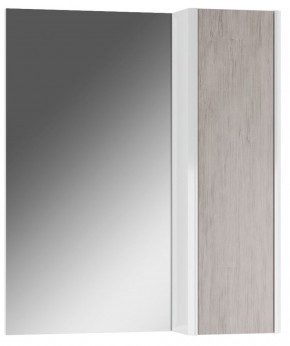 Шкаф-зеркало Uno 60 Дуб серый левый/правый Домино (DU1503HZ) в Коротчаево - korotchaevo.ok-mebel.com | фото 1
