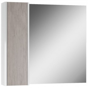 Шкаф-зеркало Uno 80 Дуб серый левый/правый Домино (DU1504HZ) в Коротчаево - korotchaevo.ok-mebel.com | фото 6