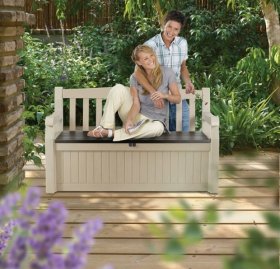 Скамья - сундук EDEN GARDEN BENCH 265 L в Коротчаево - korotchaevo.ok-mebel.com | фото 4