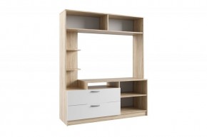 СОФИ СЦС1400.2 Гостиная №2 (дуб сонома/белый) в Коротчаево - korotchaevo.ok-mebel.com | фото