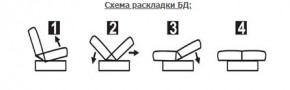 СОФИЯ ЛЮКС Диван БД (пруж.блок) в Коротчаево - korotchaevo.ok-mebel.com | фото 6