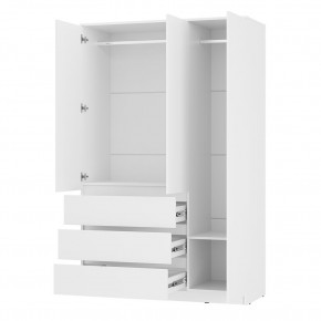 Спальня Симпл (белая) модульная в Коротчаево - korotchaevo.ok-mebel.com | фото 52