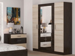 Спальный гарнитур Леси + 4-х створчатый шкаф в Коротчаево - korotchaevo.ok-mebel.com | фото 4