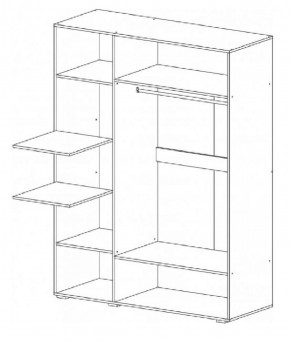 Спальный гарнитур Ненси (Венге/Белый глянец) в Коротчаево - korotchaevo.ok-mebel.com | фото 17