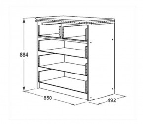 Спальный гарнитур Ольга-13 (модульный) в Коротчаево - korotchaevo.ok-mebel.com | фото 13