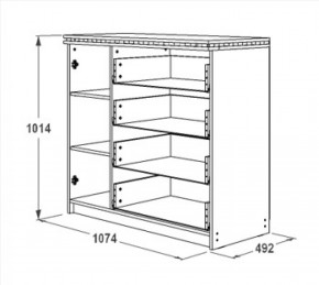 Спальный гарнитур Ольга-13 (модульный) в Коротчаево - korotchaevo.ok-mebel.com | фото 15