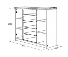 Спальный гарнитур Ольга-13 (модульный) в Коротчаево - korotchaevo.ok-mebel.com | фото 17