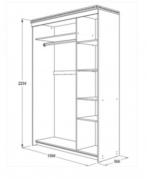 Спальный гарнитур Ольга-13 (модульный) в Коротчаево - korotchaevo.ok-mebel.com | фото 19