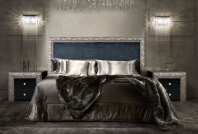 Спальный гарнитур Тиффани Premium черная/серебро в Коротчаево - korotchaevo.ok-mebel.com | фото 2