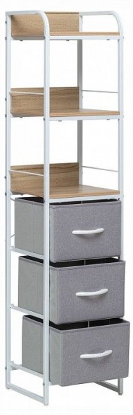 Стеллаж комбинированный Ноа в Коротчаево - korotchaevo.ok-mebel.com | фото 4