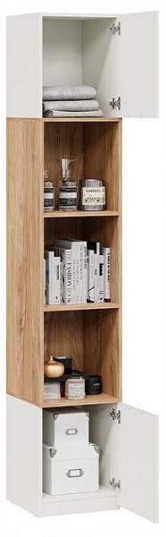 Стеллаж комбинированный Стелла в Коротчаево - korotchaevo.ok-mebel.com | фото 3